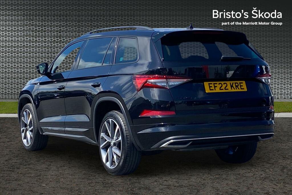 Skoda Kodiaq 2.0 Tsi Sportline Suv Dsg 4Wd Euro 6 S EF22KRE Black #3