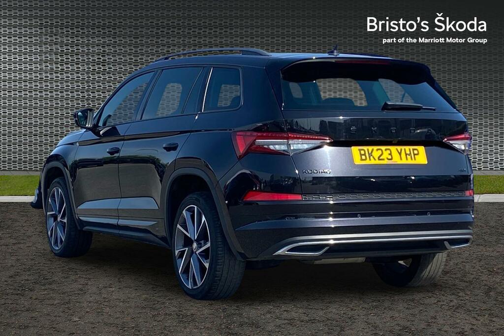 Skoda Kodiaq 2.0 Tdi Sportline Suv Dsg 4Wd Euro 6 S BK23YHP Black #3