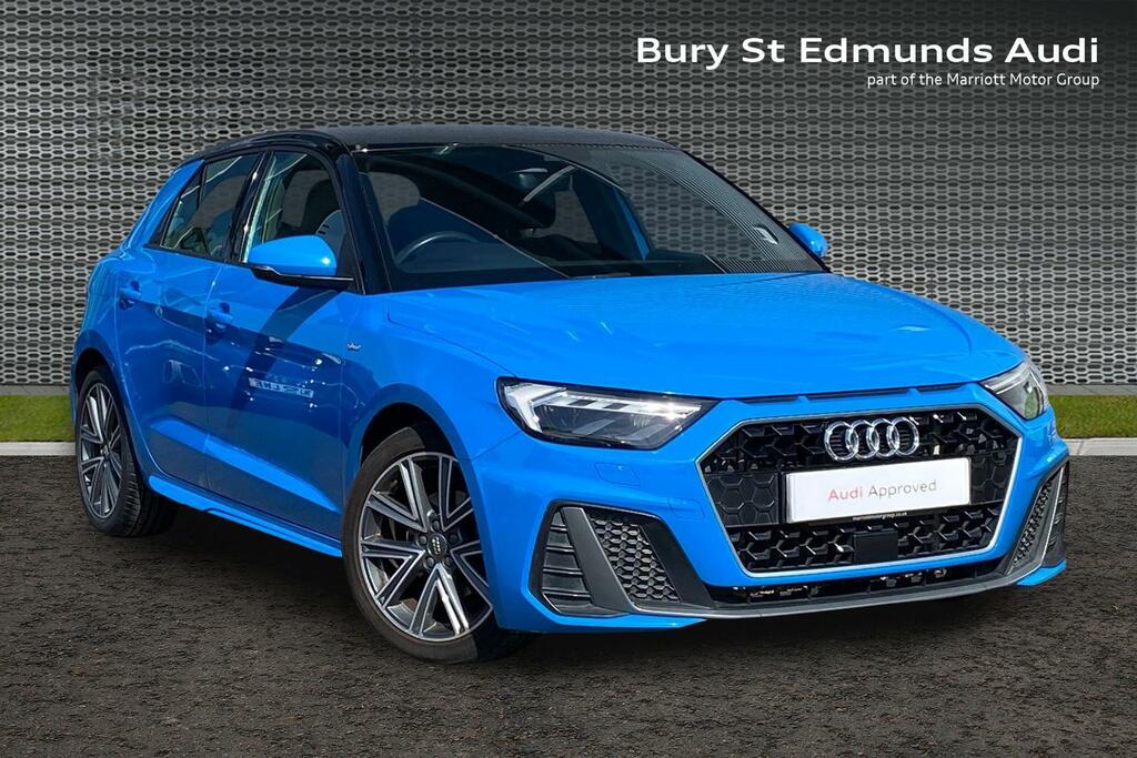 Audi A1 1.0 Tfsi 30 S Line Sportback Eur Blue