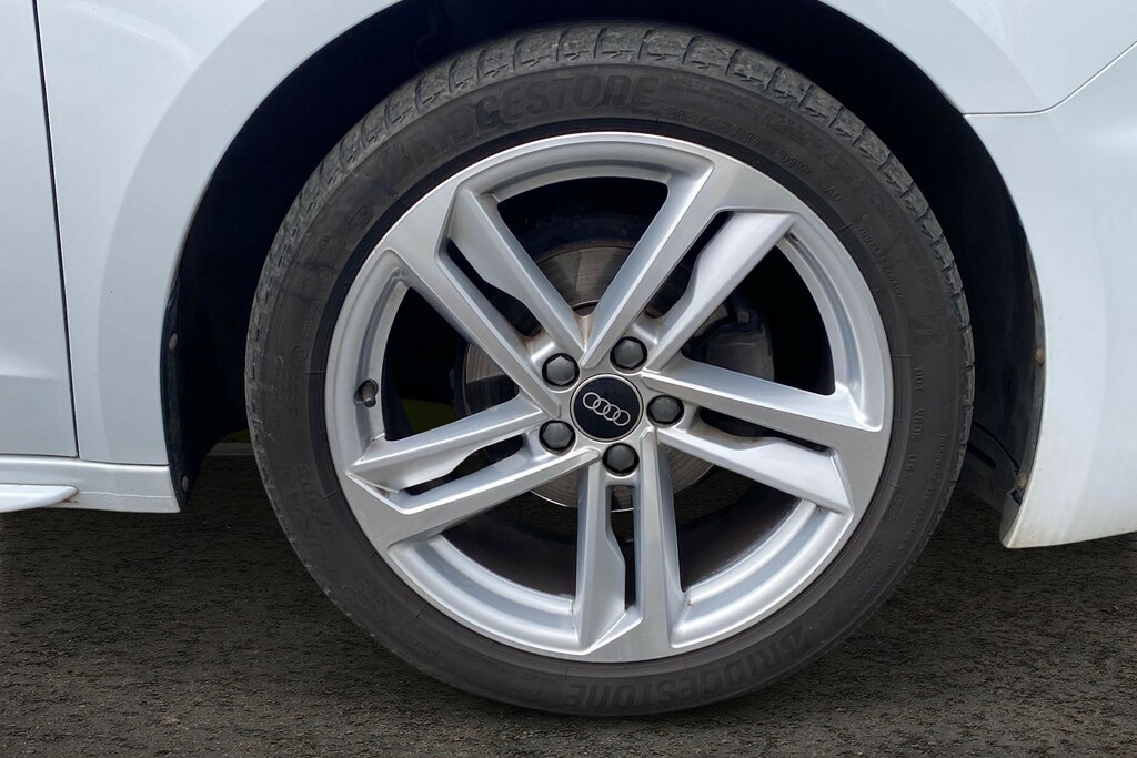 Audi A1 1.0 Tfsi 25 S Line Sportback Eur EF22HPA White #5