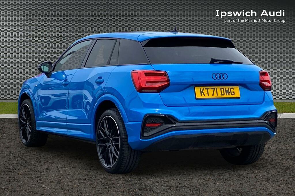 Audi Q2 1.0 Tfsi 30 Black Edition Suv Eu KT71DWG Blue #3
