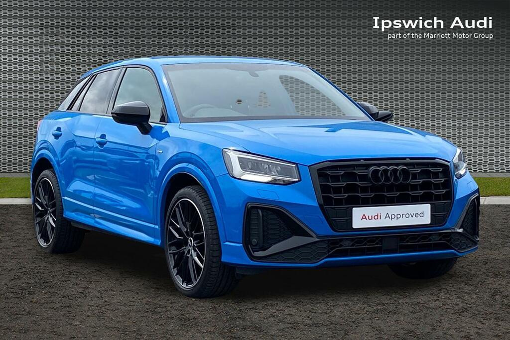 Audi Q2 1.0 Tfsi 30 Black Edition Suv Eu KT71DWG Blue
