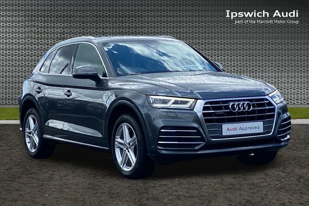 Audi Q5 2.0 Tdi 40 S Line Suv S Tronic Quattro Grey