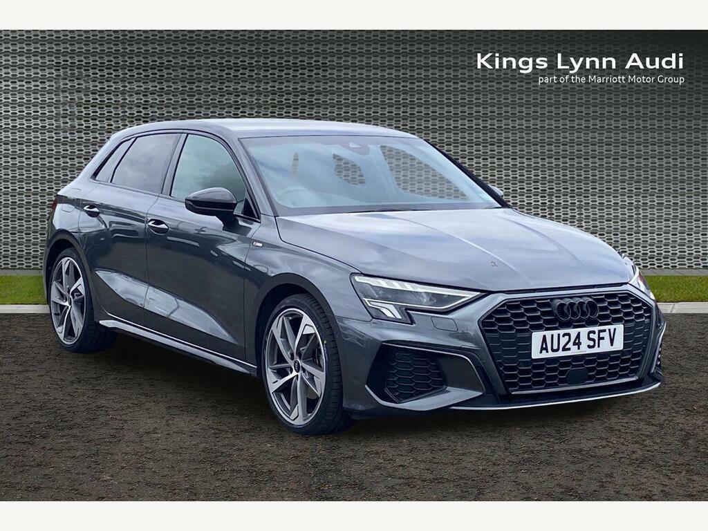 Audi A3 1.5 Tfsi 35 Black Edition Sportback S T Grey