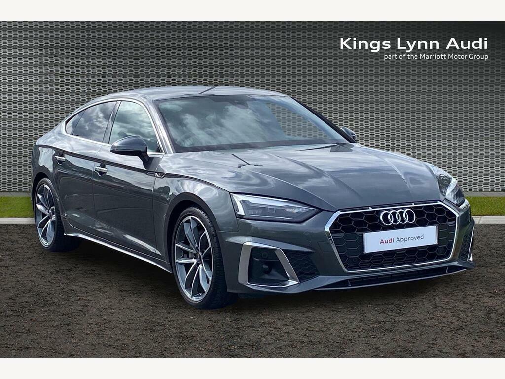 Audi A5 2.0 Tfsi 40 S Line Sportback S Tronic E Grey