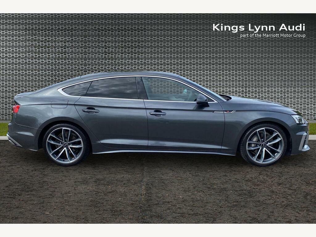 Audi A5 2.0 Tfsi 40 S Line Sportback S Tronic E YB24JNN Grey #4