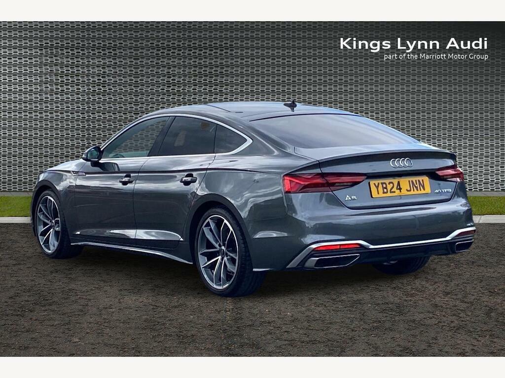 Audi A5 2.0 Tfsi 40 S Line Sportback S Tronic E YB24JNN Grey #3