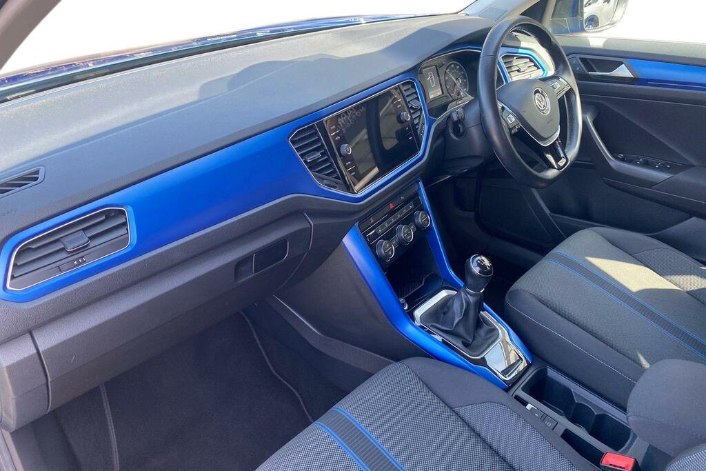 Volkswagen T-Roc 1.5 Tsi Evo Design Suv Euro 6 S AP18EAC Blue #2