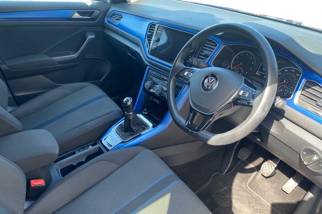 Volkswagen T-Roc 1.5 Tsi Evo Design Suv Euro 6 S AP18EAC Blue #6