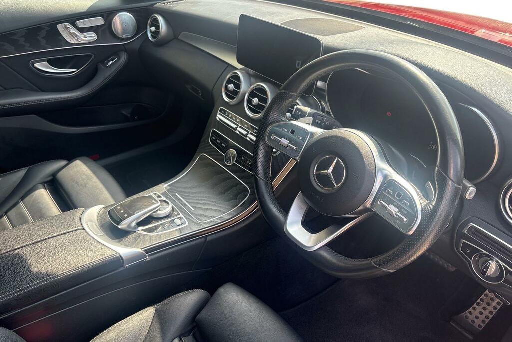 Mercedes-Benz C Class 2.0 C220d Amg Line Premium Plus Estate Diese WN19WRP Red #6
