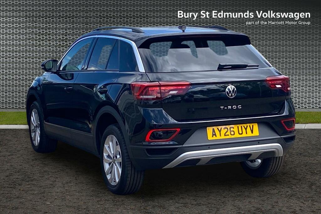 Volkswagen T-Roc 1.5 Tsi Match Suv Euro 6 Ss Black #3
