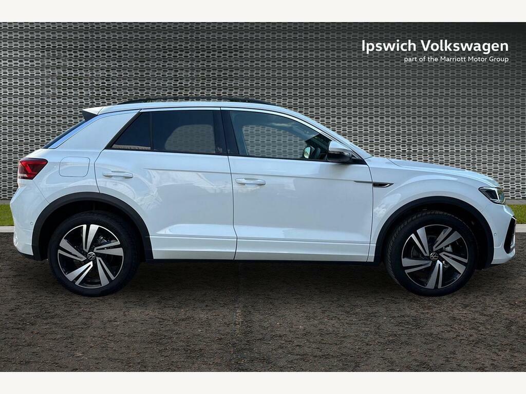 Volkswagen T-Roc 1.5 Tsi R-line Suv Euro 6 Ss White #4