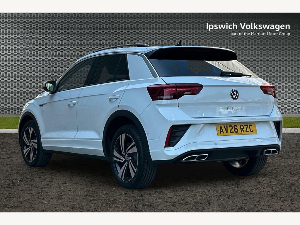 Volkswagen T-Roc 1.5 Tsi R-line Suv Euro 6 Ss White #3