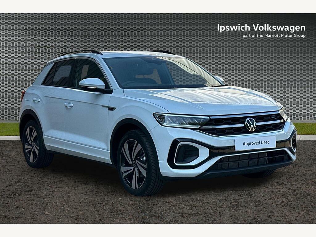 Volkswagen T-Roc 1.5 Tsi R-line Suv Euro 6 Ss White
