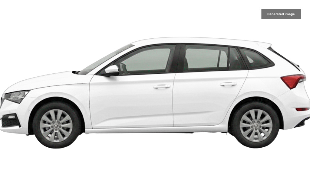 Skoda Scala 1.5 Tsi Se Hatchback Euro 6 Ss White #6