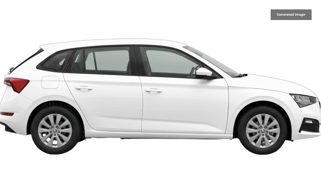 Skoda Scala 1.5 Tsi Se Hatchback Euro 6 Ss White #5