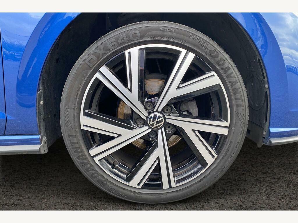 Volkswagen Polo 1.0 Tsi R-line Hatchback Euro 6 AV73YXS Blue #5