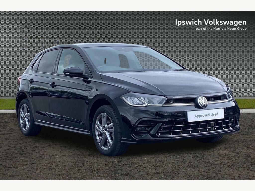 Volkswagen Polo 1.0 Tsi R-line Hatchback Dsg Euro 6 S Black