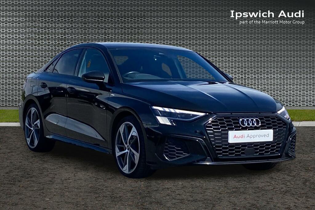 Audi A3 2.0 Tdi 35 Edition 1 Saloon S Tronic Eu KN22VJV Black