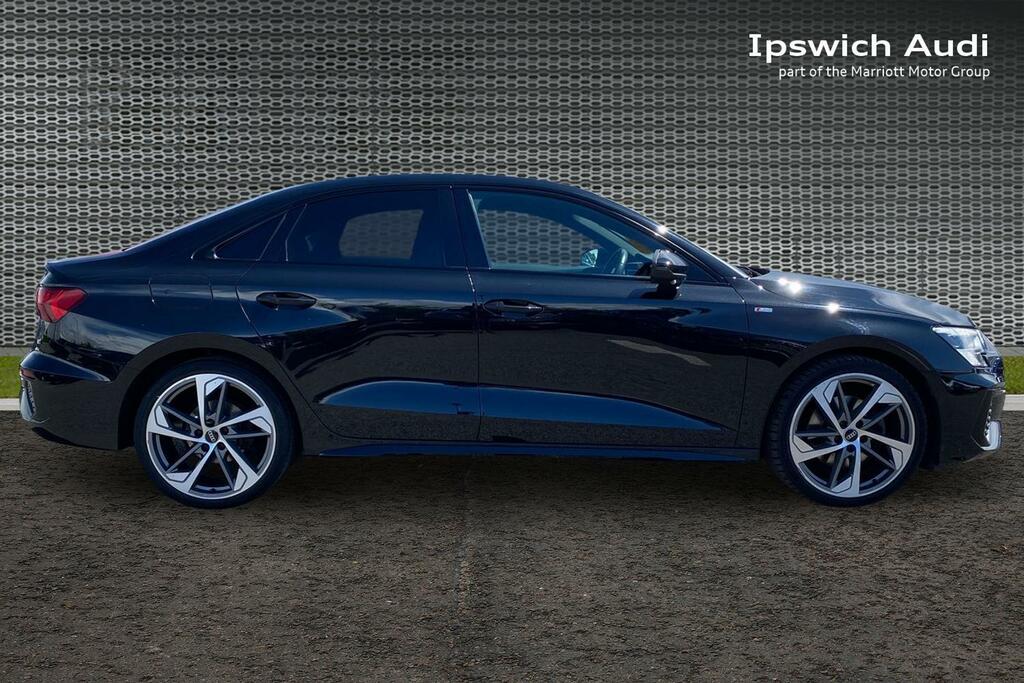 Audi A3 2.0 Tdi 35 Edition 1 Saloon S Tronic Eu KN22VJV Black #4