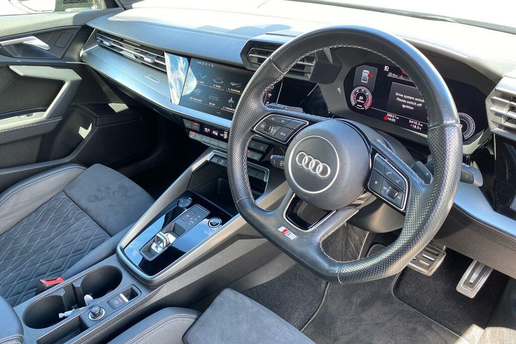 Audi A3 2.0 Tdi 35 Edition 1 Saloon S Tronic Eu KN22VJV Black #6