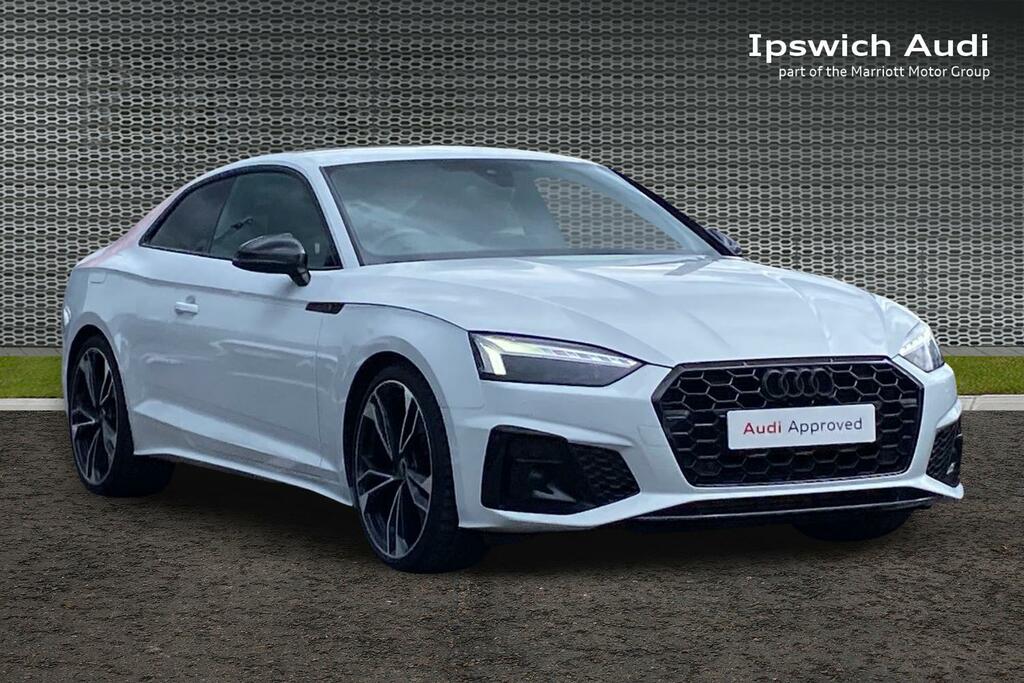 Audi A5 2.0 Tfsi 35 Black Edition Coupe S Troni White