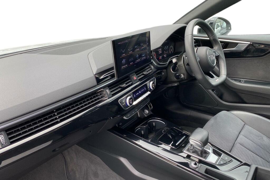 Audi A5 2.0 Tfsi 35 Black Edition Coupe S Troni AV23MHY White #2