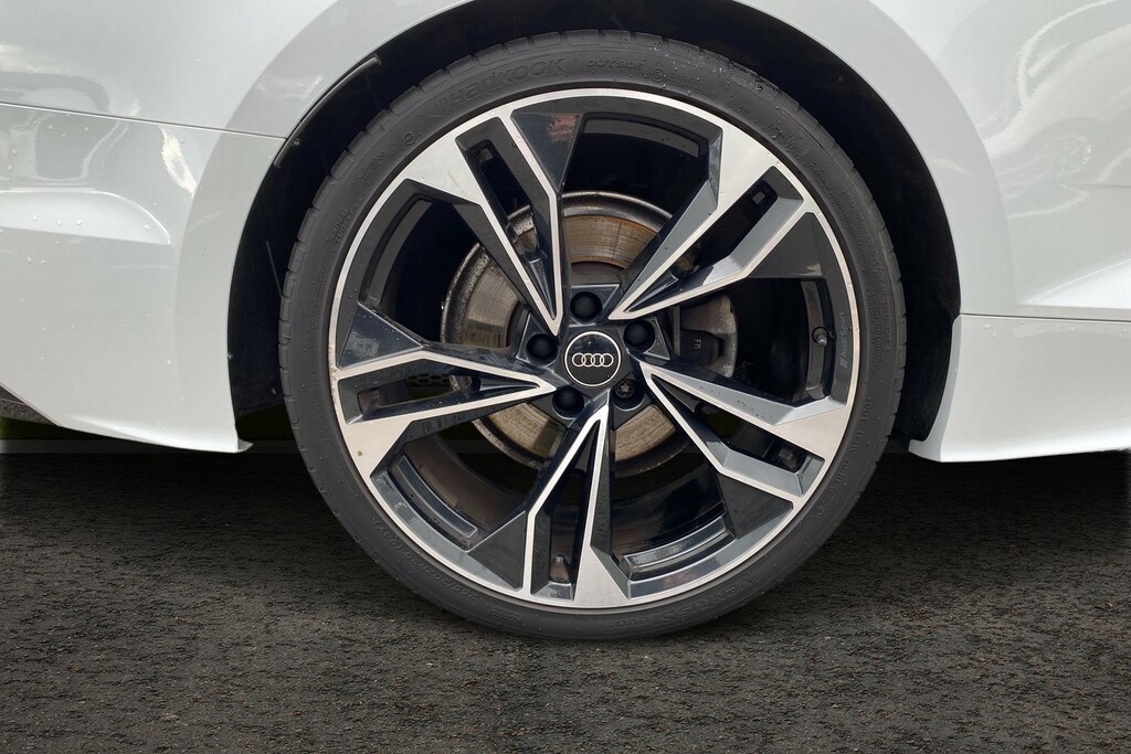 Audi A5 2.0 Tfsi 35 Black Edition Coupe S Troni AV23MHY White #5