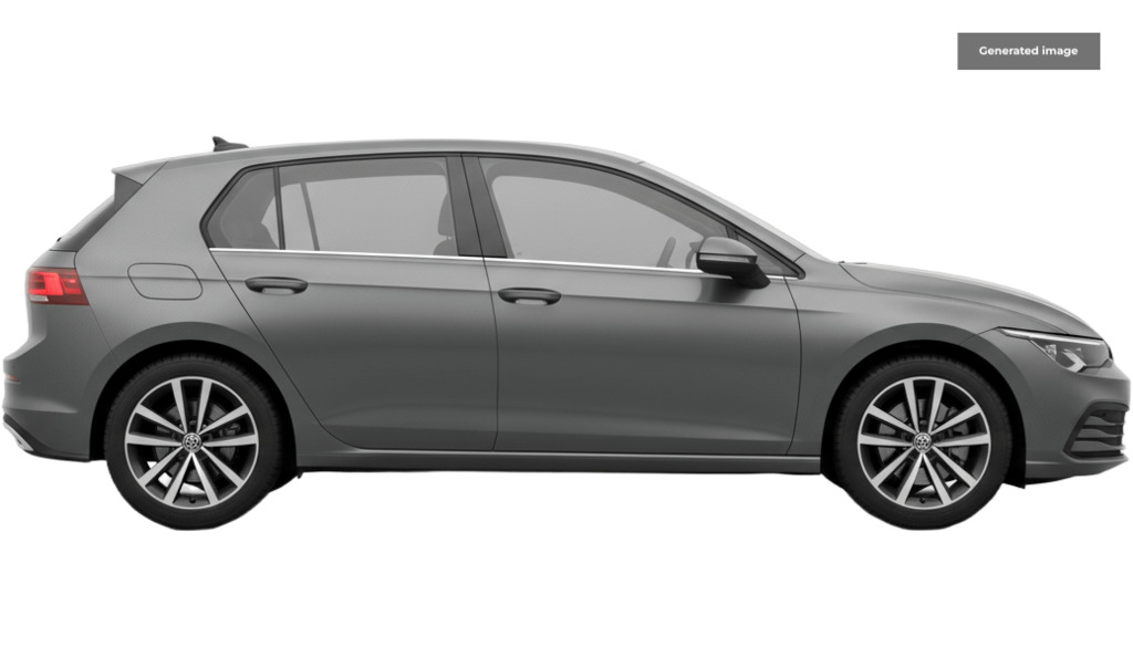 Volkswagen Golf 1.5 Etsi Mhev Style Hatchback Hybrid Ds Grey #5