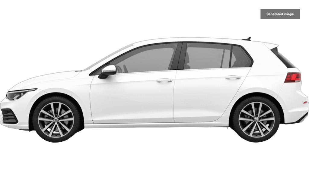 Volkswagen Golf 1.0 Tsi Life Hatchback Euro 6 S GF22UDS White #6