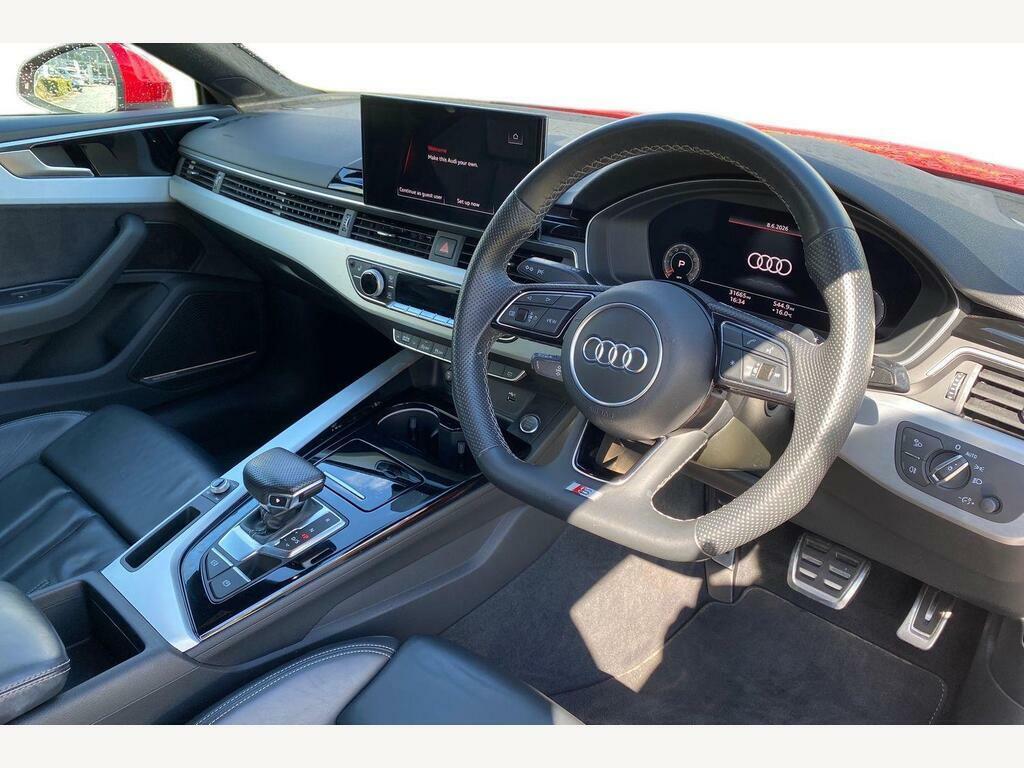 Audi A5 2.0 Tfsi 40 S Line Coupe S Tronic Euro YK22ZSU Red #6