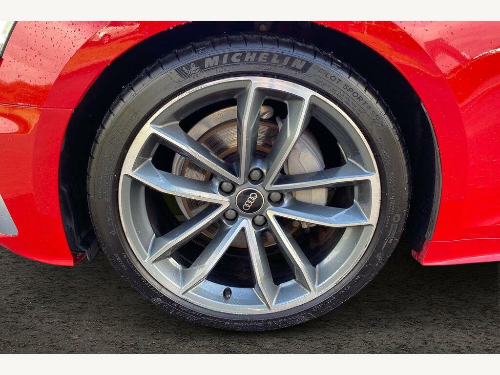 Audi A5 2.0 Tfsi 40 S Line Coupe S Tronic Euro YK22ZSU Red #5