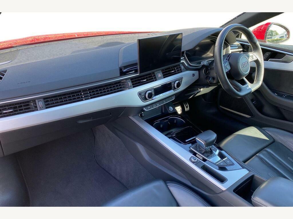 Audi A5 2.0 Tfsi 40 S Line Coupe S Tronic Euro YK22ZSU Red #2