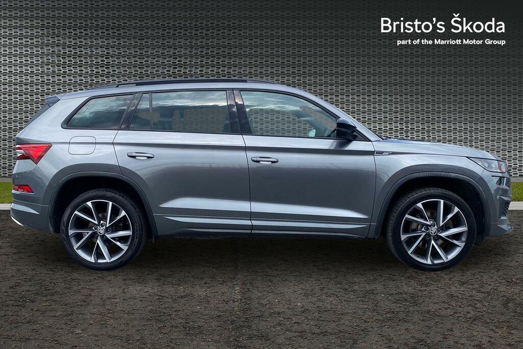 Skoda Kodiaq 2.0 Tdi Sportline Suv Dsg 4Wd Euro 6 S KK23TGU Grey #4