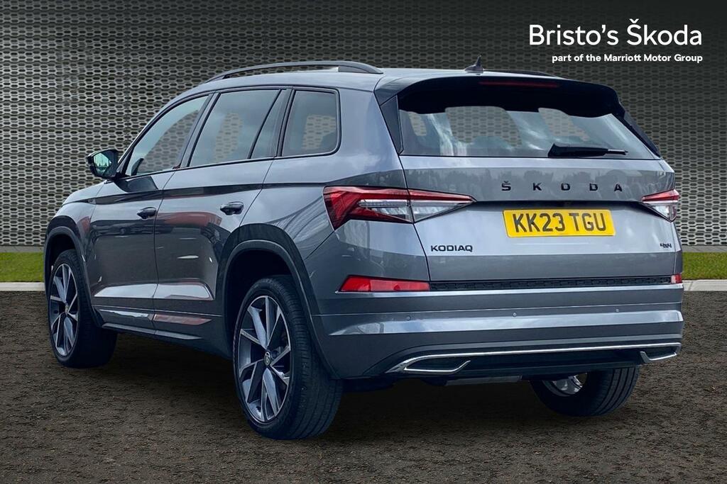 Skoda Kodiaq 2.0 Tdi Sportline Suv Dsg 4Wd Euro 6 S KK23TGU Grey #3