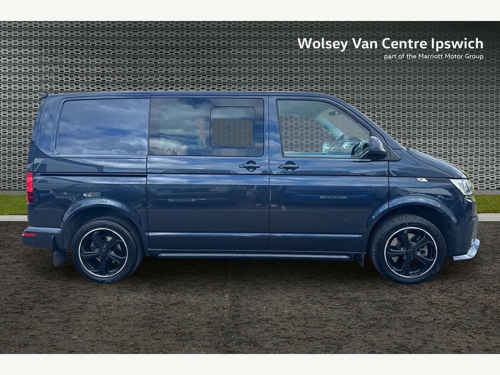 Volkswagen Transporter 2.0 Bitdi T32 Highline Kombi Double Cab Blue #4
