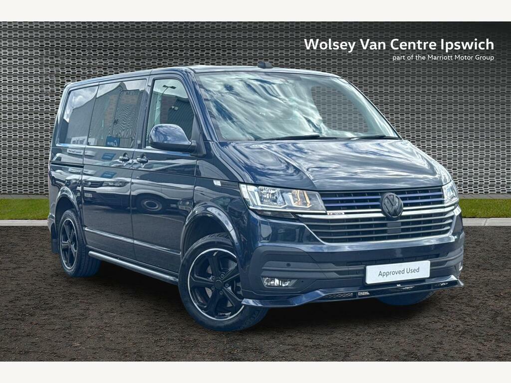 Volkswagen Transporter 2.0 Bitdi T32 Highline Kombi Double Cab Blue