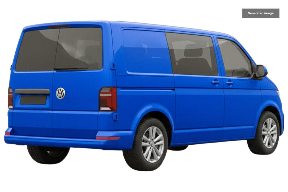 Volkswagen Transporter 2.0 Bitdi T32 Highline Kombi Double Cab Blue #3