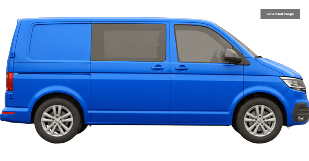 Volkswagen Transporter 2.0 Bitdi T32 Highline Kombi Double Cab Blue #4