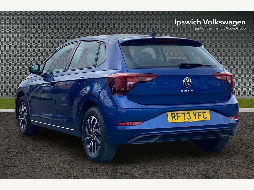 Volkswagen Polo 1.0 Evo Life Hatchback Euro 6 S RF73YFC Blue #3