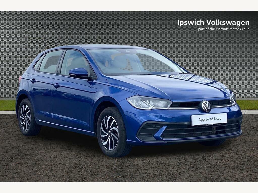 Volkswagen Polo 1.0 Evo Life Hatchback Euro 6 S RF73YFC Blue