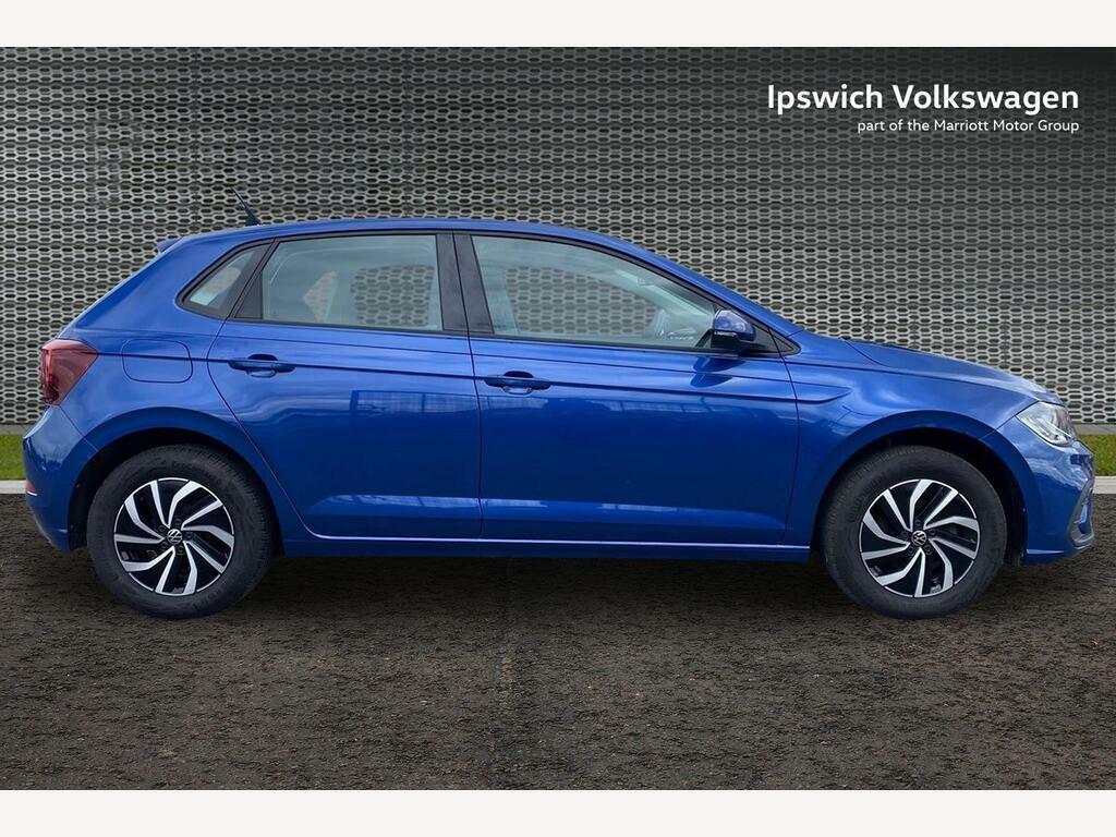 Volkswagen Polo 1.0 Evo Life Hatchback Euro 6 S RF73YFC Blue #4