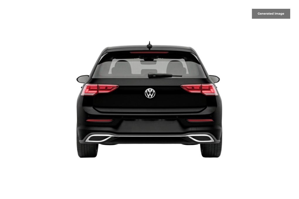 Volkswagen Golf 2.0 Tdi R-line Hatchback Dsg Euro 6 S KP70DCX Black #4