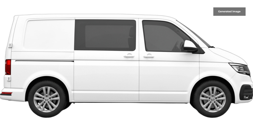 Volkswagen Transporter 2.0 Tdi T28 Highline Panel Van F GJ74OUA White #5