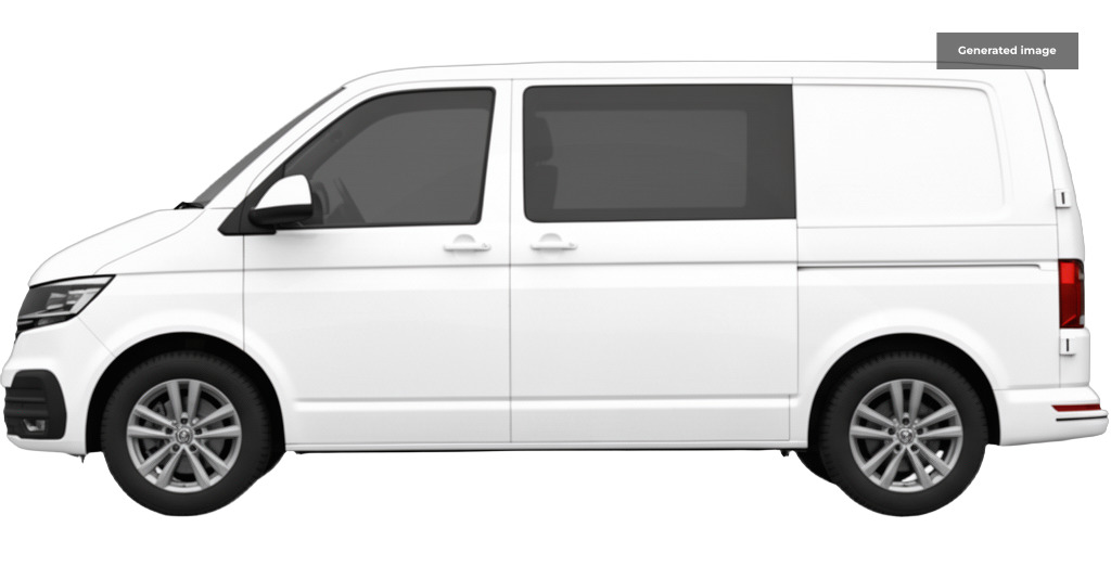 Volkswagen Transporter 2.0 Tdi T28 Highline Panel Van F GJ74OUA White #6