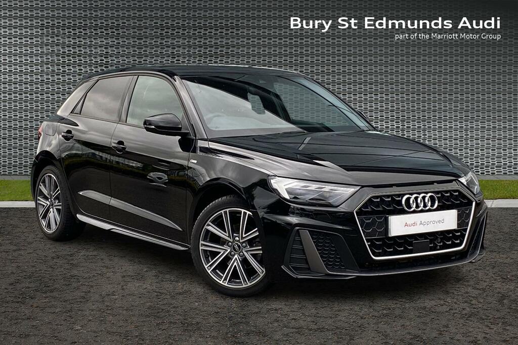 Audi A1 1.5 Tfsi 35 S Line Sportback S Tronic E Black