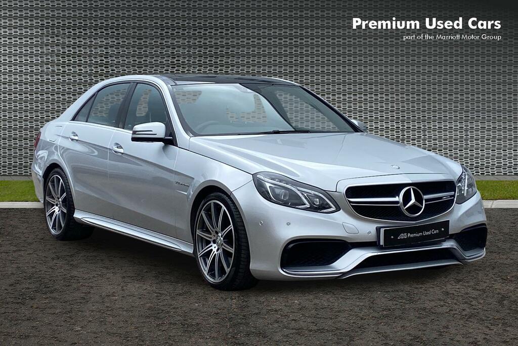 Mercedes-Benz E Class 5.5 E63 V8 Biturbo Amg Saloon Spds Mct Silver