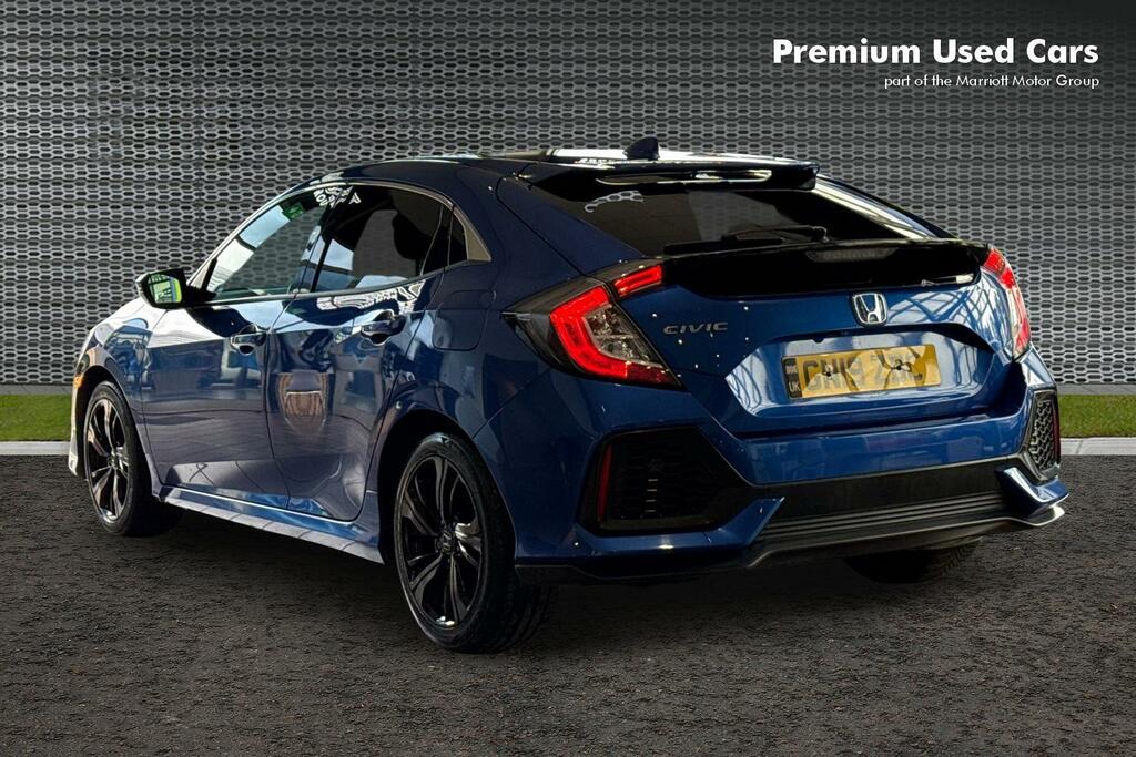 Honda Civic 1.6 I-dtec Sr Hatchback Euro 6 S Blue #3