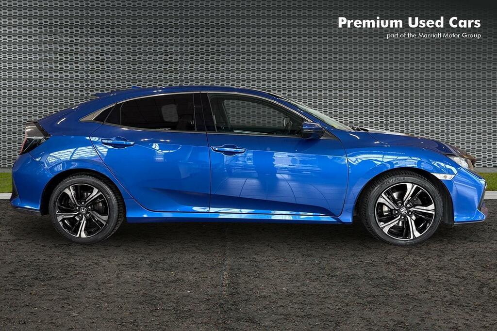 Honda Civic 1.6 I-dtec Sr Hatchback Euro 6 S Blue #4