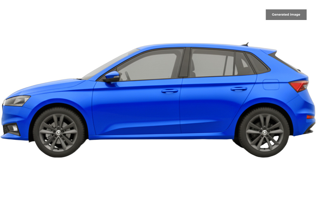 Skoda Fabia 1.0 Tsi Se Comfort Hatchback Dsg Euro 6 EN72CTY Blue #6
